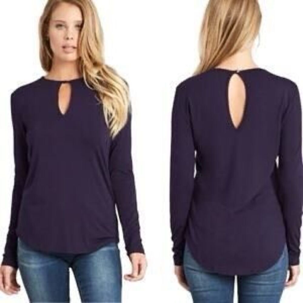 Laila Jayde Long Sleeve Keyhole Top Size XL $65